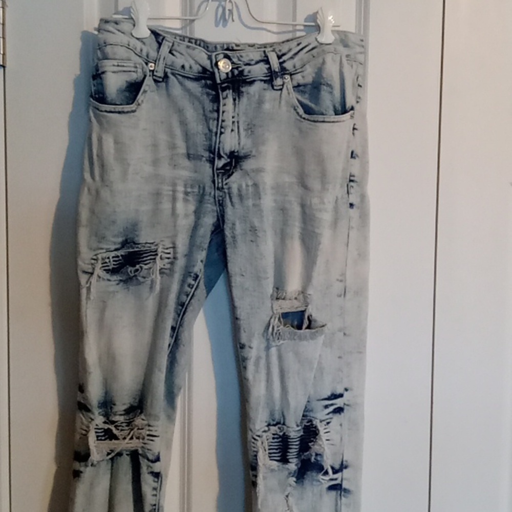 Forever 21 Blue Skinny Jeans